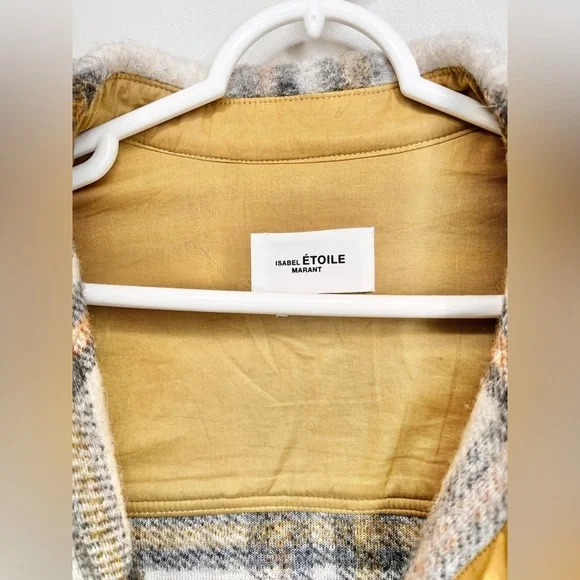 SUPER RARE Isabel Marant Etoile Gabrion Coat Jacket Size 1/Small - Picture 8 of 11